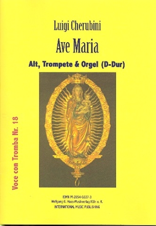 Ave Maria fr Alt, Trompete und Orgel Partitur und Trompetenstimme