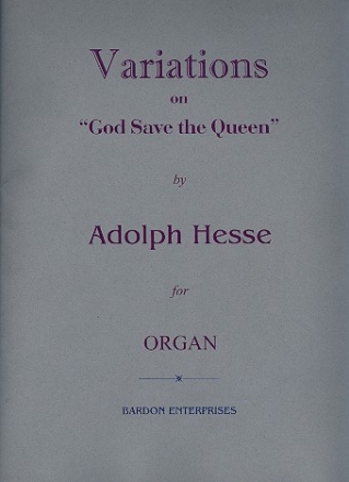 Variations on God save the Queen op.67 fr Orgel