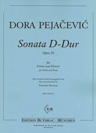 Sonate D-Dur op.26 fr Violine und Klavier