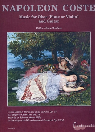 Musik fr Oboe (Flte/Violine) und Gitarre (+CD)  Partitur und Stimmen