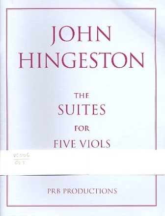 Fantasia-Suites a 5 and a 6 for 5 and 6 viols and organ score and parts