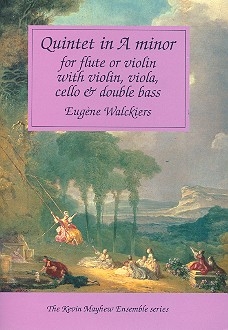 Quintet op.90 for flute (violin), violin, viola, cello and double bass study score