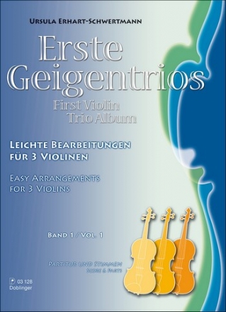 Erste Geigentrios Band 1 fr 3 Violinen Partitur und Stimmen