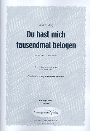 Die Gefühle haben Schweigepflicht - für Big Band Direktion ...