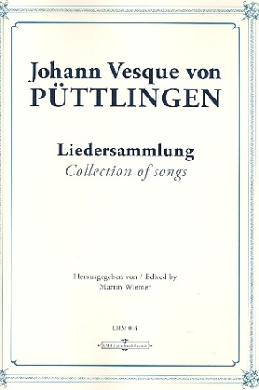 Liedersammlung fr Gesang und Klavier