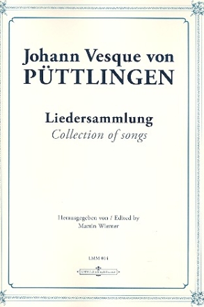 Liedersammlung fr Gesang und Klavier