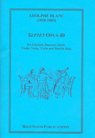 Septett op.40 fr Klarinette, Horn, Fagott, Violine, Viola, Violoncello und Kontrabass Partitur und Stimmen