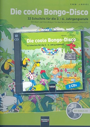 Die coole Bongo-Disco Paket (Buch +CD +2 CD's)