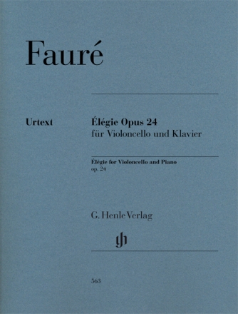 lgie op.24 fr Violoncello und Klavier