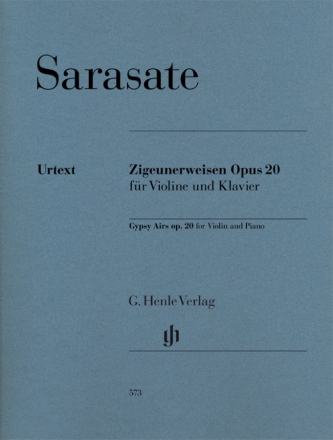 Zigeunerweisen op.20 fr Violine und Klavier