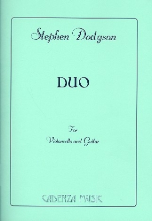 Duo for cello and guitar score and part