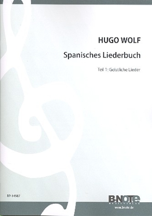 Spanisches Liederbuch Teil 1 - geistliche Lieder fr Gesang und Klavier