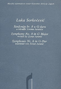 Symphony in G Major no.8 - for orchestra study score