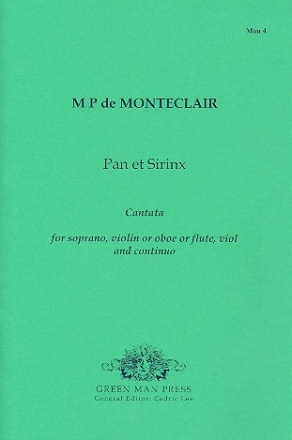 Pan et Sirinx for soprano, violin or oboe (flute), viol and bc parts