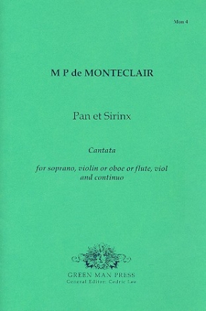 Pan et Sirinx for soprano, violin or oboe (flute), viol and bc parts
