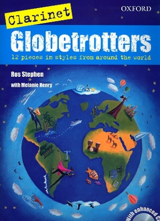 Clarinet Globetrotters (+MP3-CD) for 1-2 clarinets (with printable piano accompaniment)