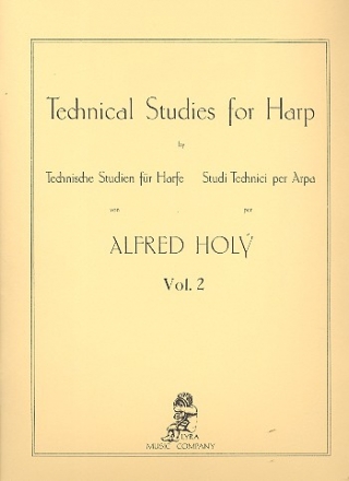 Technical Studies vol.2 for harp