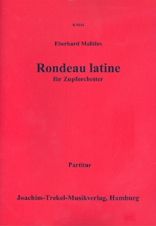 Rondeau latine fr Zupforchester Partitur