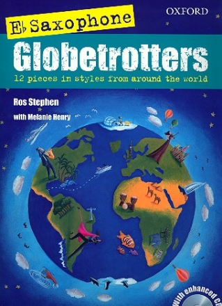 Saxophone Globetrotters (+MP3-CD) for 1-2 alto saxophones (with printable piano accompaniment)