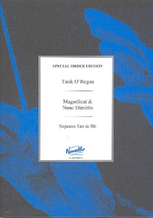 Magnificat and Nunc Dimitis for soprano, repieno chorus, SATB concertante chorus and saxophone (cello),  saxopone part