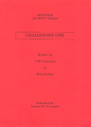 Challenger One for 4 trumpets score and parts