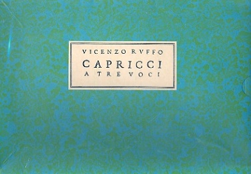 Capricci a tre voci facsimile