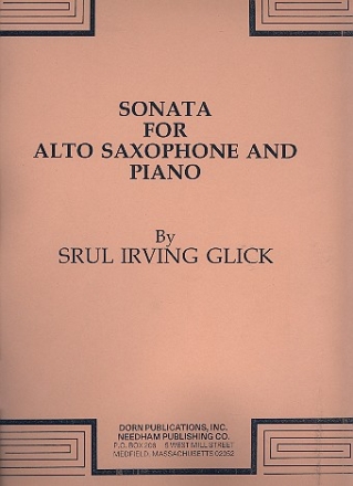 Sonata for alto saxophone and piano