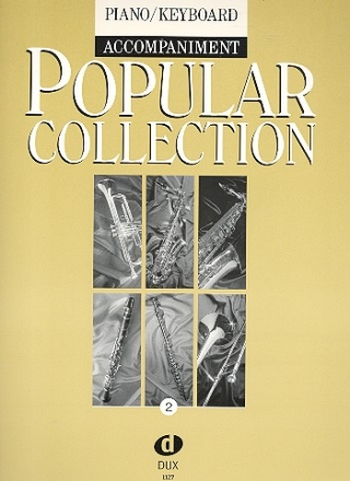 Popular Collection Band 2: fr Melodieinstrument und Klavier (Keyboard) Klavierbegleitung (Keyboardbegleitung)
