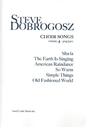 Choir Songs vol.4 for mixed chorus and piano (bass, drums) score