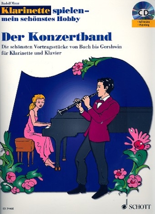 Klarinette spielen - mein schnstes Hobby - Der Konzertband (+CD) fr Klarinette und Klavier