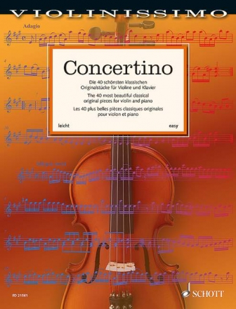 Concertino fr Violine und Klavier