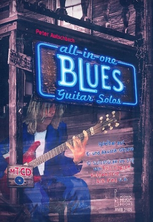 All-in-one - Blues Guitar Solos (+CD) fr Gitarre/Tabulatur