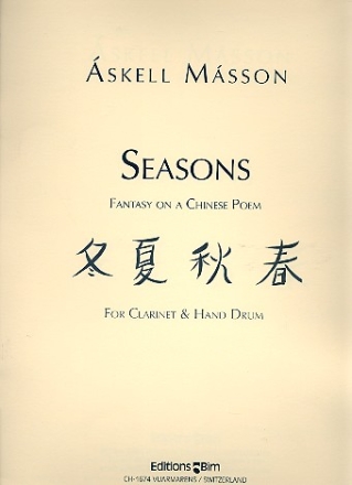 Seasons for clarinet and hand drum