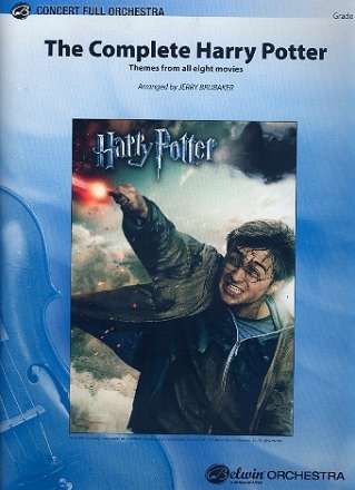 The complete Harry Potter: for orchestra score and parts (strings 8-8-5-5-5)