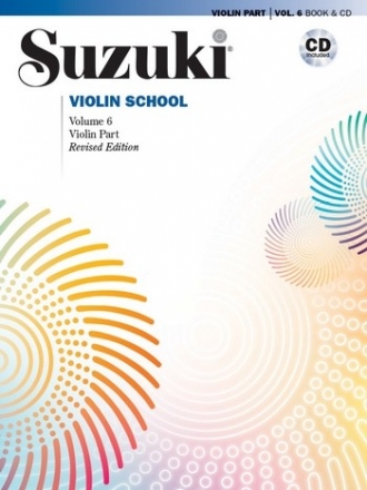 Suzuki Violin School vol. 6 (+CD) violin part,  revised edition 2013