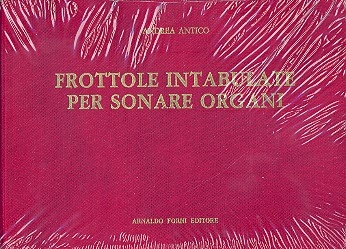 Frottole intabulate per sonare organi Faksimile