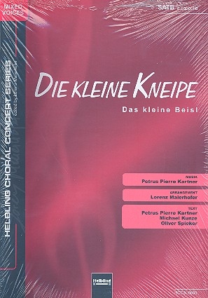 Die kleine Kneipe fr gem Chor a cappella Partitur