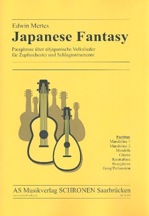 Japanese Fantasy fr Schlaginstrumente und Zupforchester Partitur