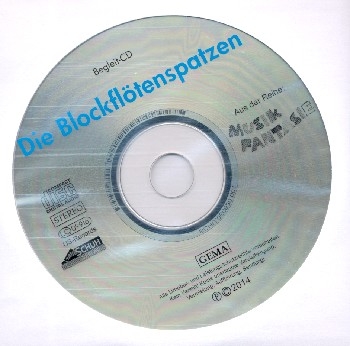 Die Blockfltenspatzen (Der Blockfltenspatz Band 2)  CD
