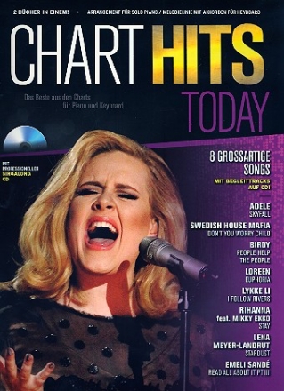 Chart Hits today Band 2 (+CD): fr Klavier (Keyboard) (mit Text und Akkorden)