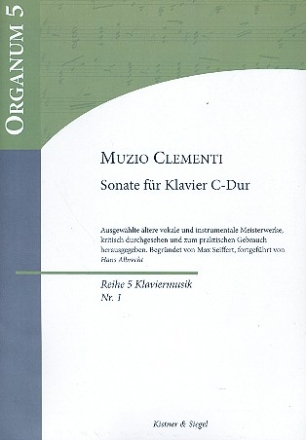 Sonate C-Dur fr Orgel