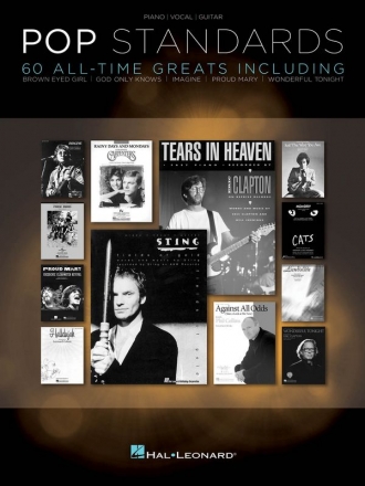 Pop Standards songbook piano/vocal/guitar