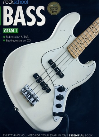 Rockschool 2012-2018 Grade 1 (+CD): for bass/tab