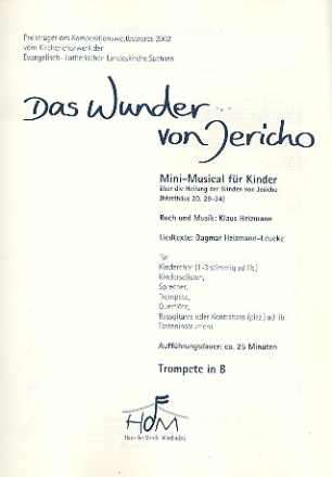 Das Wunder von Jericho fr Soli, Kinderchor und Instrumente