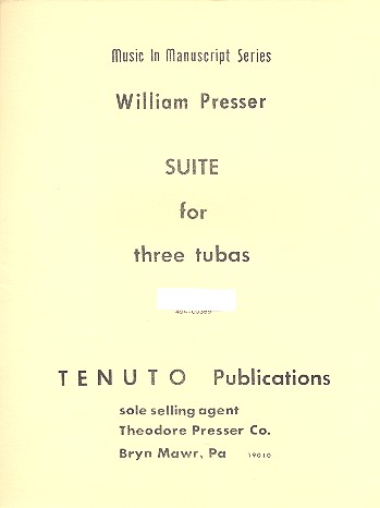 Suite for 3 tubas score and parts