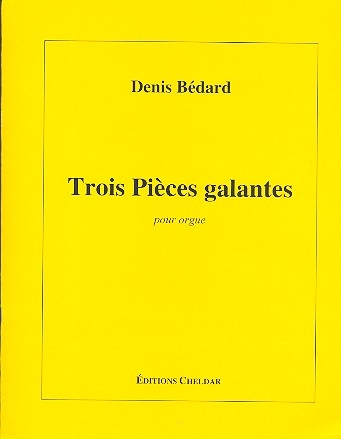 3 pices galantes  pour orgue