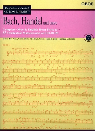Bach, Hndel and more - Oboe Parts CD-ROM