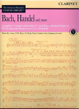 Bach, Hndel and more - Clarinet Parts CD-ROM