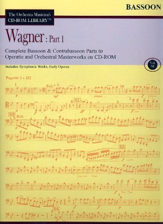 Wagner vol.1 - Bassoon Parts CD-ROM