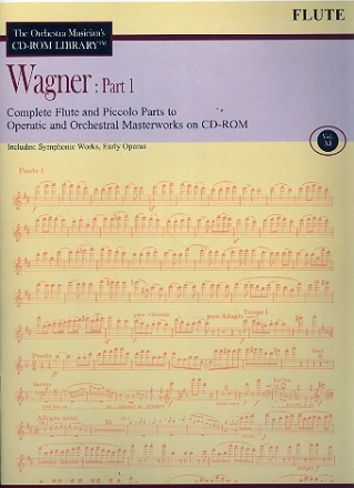 Wagner vol.1 - Flute Parts CD-ROM
